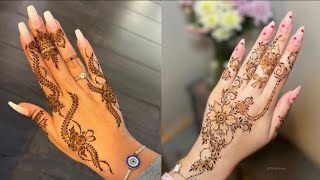 SIMPLE EASY HENNA DESIGNS❤️ Henna design Henna design by Artonskin1220 [upl. by Barbara121]