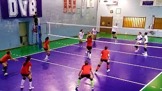 Pallavolo femminile 1 divisione VS under 16 [upl. by Achorn]