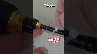 Handmade Fishing Tool  Fishing Rod Repair  Diy idea fishing diy fishingskills fishingvideo [upl. by Neik]