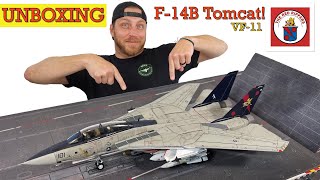 F14B Tomcat UNBOXING A Ton of Details JC WINGS [upl. by Rossie]