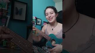 Seaside  The Kooks cover shortsfeed singer singing ukulele ukulelecover seaside thekooks [upl. by Kristin]