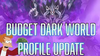 YUGIOH BUDGET Dark World Deck Profile SEP 2024 [upl. by Nosilla]