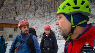 20240915 Ferrata delle Bocchette Centrali delle Dolomiti di Brenta [upl. by Cahra]