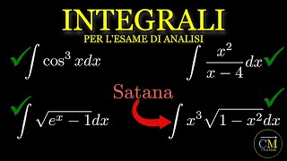 4 Integrali difficili per vedere se sei pronto per Analisi 1 [upl. by Willie]