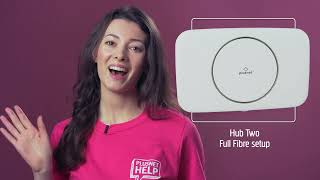 First time setup of your Full Fibre Broadband  Plusnet Help [upl. by Thurston158]