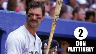 10 Great Yankees Mustaches [upl. by Vicky]