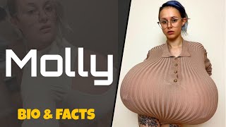 Molly  Curvy Plus Size Model  American Model amp Instagram Star  Bio amp Facts amp Wiki amp Net Worth [upl. by Millford]