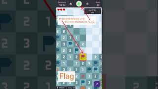 MineSweeperOdyssey Flagging and Clearing in Touch Mode [upl. by Phyl]