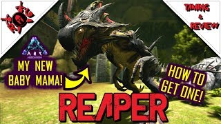 ARK  REAPER  HOW TO GET IMPREGNATED CHEST BURSTER TAMING amp REVIEW  ABERRATION [upl. by Margit810]