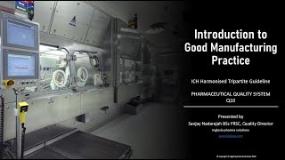 An Introduction to Good Manufacturing Practice  Pharmaceutical and Biotechnology Industry [upl. by Aziza]