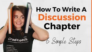 Dissertation Discussion Chapter How To Write It In 6 Steps With Examples [upl. by Apicella]