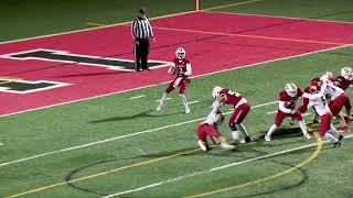 Benilde St Margarets Football  Lucas Guggenbergers Catch [upl. by Kimura280]