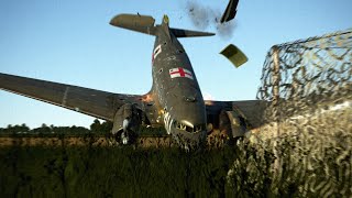 Satisfying Airplane Crashes Rocket Kills amp More V319  IL2 Sturmovik Flight Simulator Crashes [upl. by Nirmak]