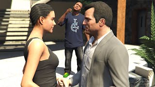 Michael Gets Franklins Girlfriend  GTA 5 [upl. by Mariande]