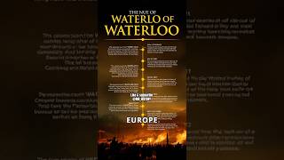 The Battle of Waterloo Napoleons Last Stand militaryhistory history ancient shorts [upl. by Uhthna]