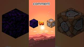 Obsidian Vs Minecraft All Blocks  crazy battle shorts viral minecraft battle youtubeshorts [upl. by Ewens]