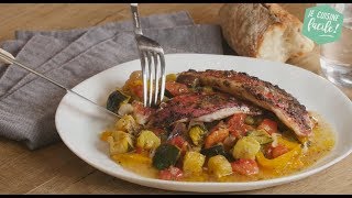 Recette facile de Rouget à la tapenade [upl. by Uos26]