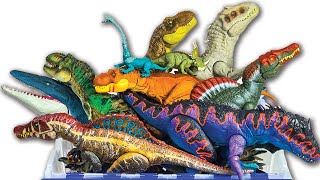 ULTIMATE Jurassic World Dominion Collection  New T Rex I Rex Spinosaurus Scorpios Rex Dinosaurs [upl. by Gris134]