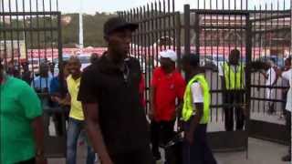 Usain Bolt  Not Recognised amp Locked Out By Guard [upl. by Prudhoe]