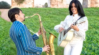 LItaliano 🇮🇹  Daniele Vitale amp Elena Yerevan  SAX and AMAZING VOICE [upl. by Moll]