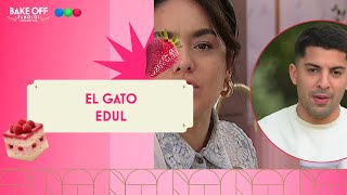 Gastón Edul se pasó de vivo y Ángela Leiva lo fulminó quotGatoquot  Bake Off Famosos [upl. by Eed]