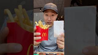 McDonald’s SHAKING Fries 🍟🫨 [upl. by Ynnod]