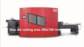 DCH200 DIGITAL DIE CUTTER [upl. by Renrag]