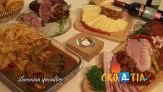 Croatia  Gastronomy Slavonian Specialties [upl. by Haissem542]