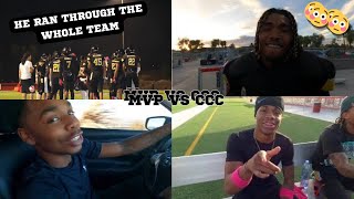 JUCO FOOTBALL MVP vs CCC THEY ALMOST FOUGHT👀 [upl. by Mcgregor]