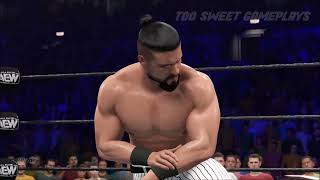 WWE 2K22 Andrade El Idolo Entrance Signatures Finishers amp Victory Motion [upl. by Jenne]