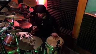 Gilberto Ceccarini drums  conga 2 in 1 [upl. by Joellyn]