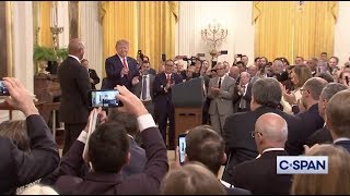 White House Plays ‘Enter Sandman’ for Mariano Rivera Entrance [upl. by Suriaj123]