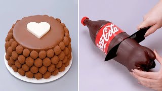 Indulgent Cocacola Chocolate Cake Decorating Ideas  So Tasty Cake Decoration Tutorials [upl. by Lichtenfeld]