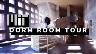 MIT Dorm Room Tour Simmons Hall 2017 [upl. by Nahtanha]