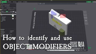 Bambu Studio 110  Object Modifiers [upl. by Thrift453]