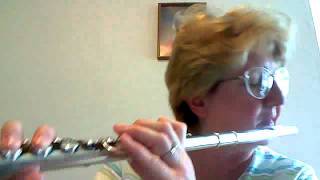 Flute Tremolo fingerings for Poulenc Sonata 1st movement [upl. by Peednama]