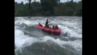 Nile River White Water Rafting  Nile River Explorers [upl. by Ellehsat]