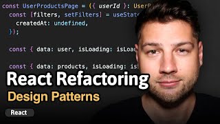 Refactoring a React component  Design Patterns [upl. by Arek]