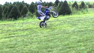 YZ 85 wheelie [upl. by Anabahs]