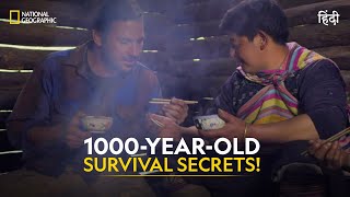 1000YearOld Survival Secrets  Primal Survivor  हिन्दी  Full Episode  S1  E1  Nat Geo [upl. by Hait]