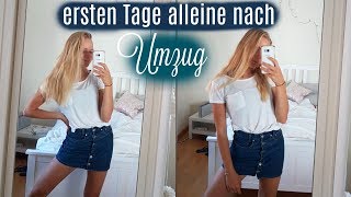 Meine ersten Tage alleine nach dem Umzug pt2  Miss Aliana [upl. by Anomor]