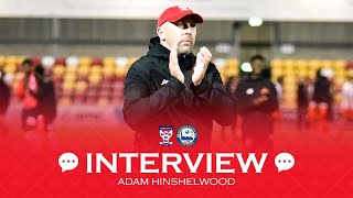 💬 Post Match Interview  Adam Hinshelwood  Braintree Town [upl. by Yanad]