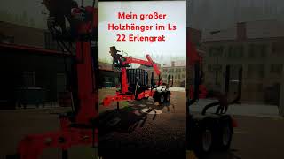 Mein großer Holzhänger im Ls 22 Erlengrat [upl. by Somerset90]