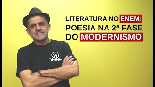 Literatura no Enem Poesia na 2ª Fase do Modernismo  Brasil Escola [upl. by Aissila]