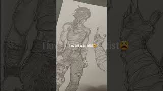 Drawing her oiled up next viarcane art sketch arcane fanart foryou funny arcaneseason2 [upl. by Ahsap570]