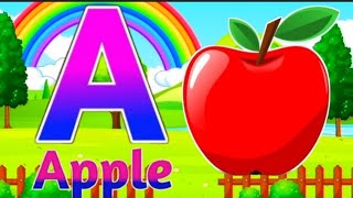 A for apple  अ से अनार  abcd phonics song  a for apple b for ball c for cat  abcd song  abcde [upl. by Hanzelin790]