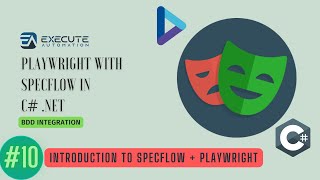 10  Introduction to Playwright with Specflow integration in C NET [upl. by Enyawud]