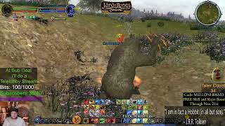 POTEEN OBOWEN playing LOTRO LANDROVAL BEORNING blue line lvl to 80 [upl. by Gerhard]