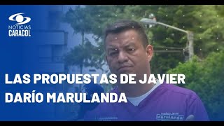 Javier Darío Marulanda candidato a la Gobernación de Risaralda en la Plaza Caracol [upl. by Elery]