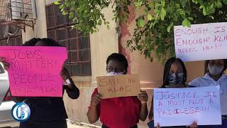 Legal aid clinic workers demand answers [upl. by Omari]